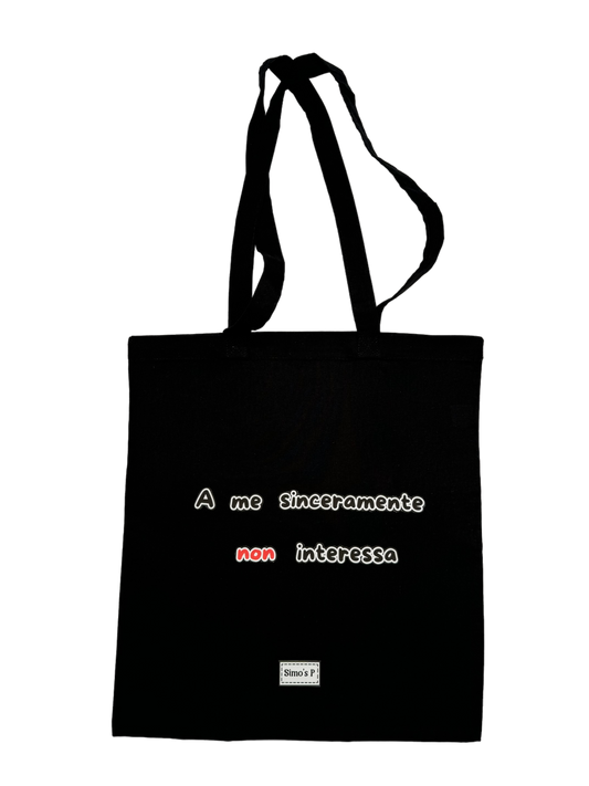Non interessa - tote bag