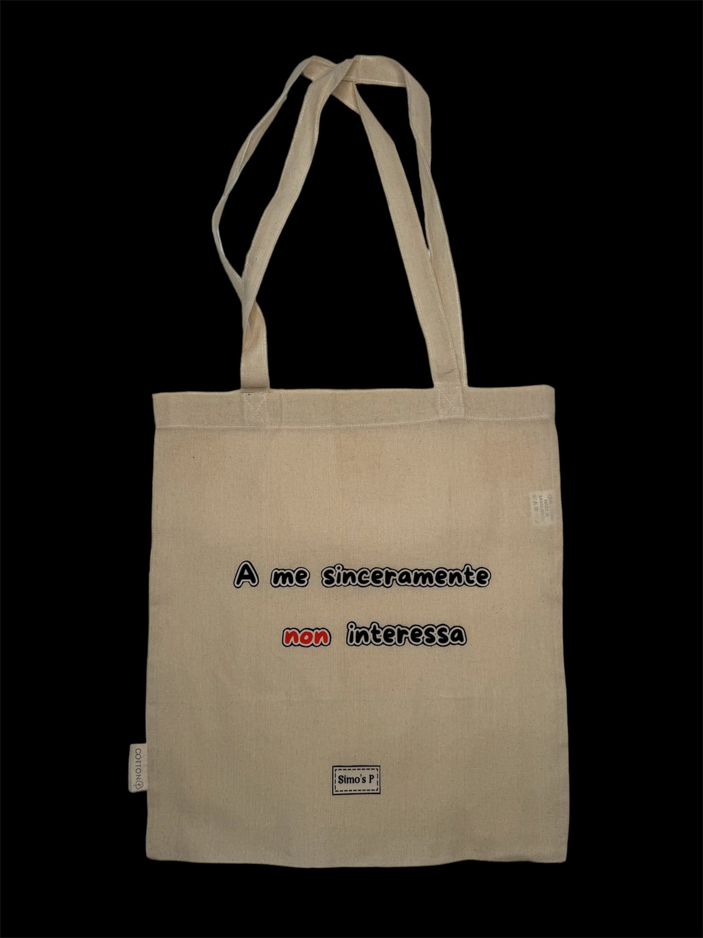 Non interessa - tote bag