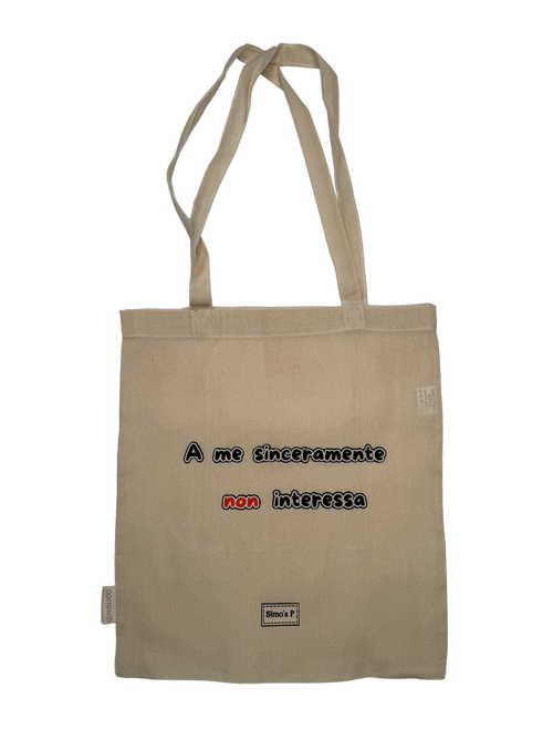 Tote Bag Cotone Naturale